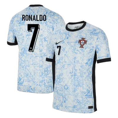 Camiseta RONALDO #7 Portugal Euro 2024 Segunda Equipación Visitante Hombre - Versión Hincha - camisetasfutbol