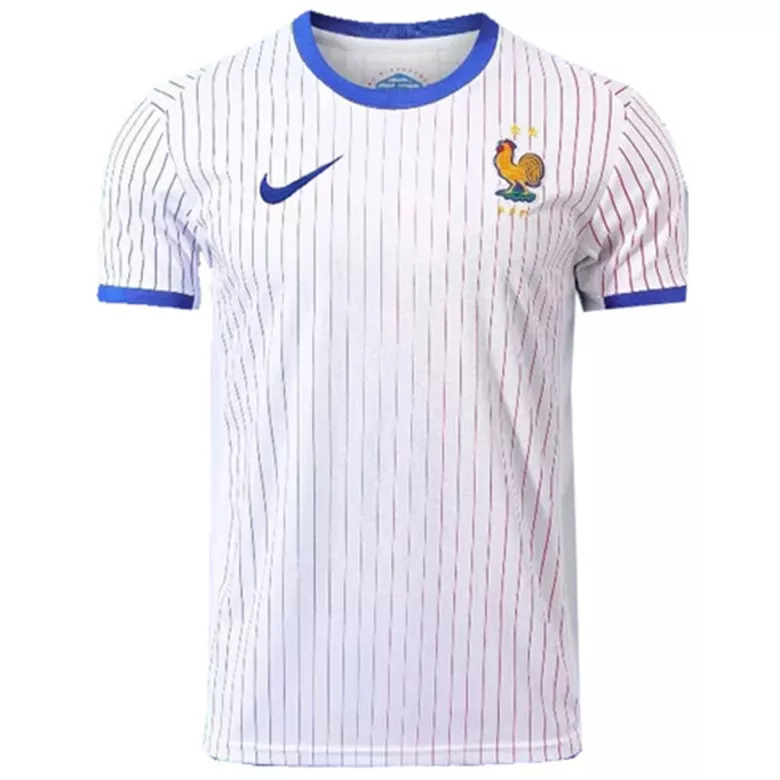 Conjunto Completo Francia Euro 2024 Segunda Equipación Visitante Hombre (Camiseta + Pantalón Corto + Calcetines) - camisetasfutbol