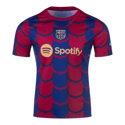 Camiseta Barcelona 2023/24 Pre-Partido Entrenamiento Hombre - Versión Hincha - camisetasfutbol