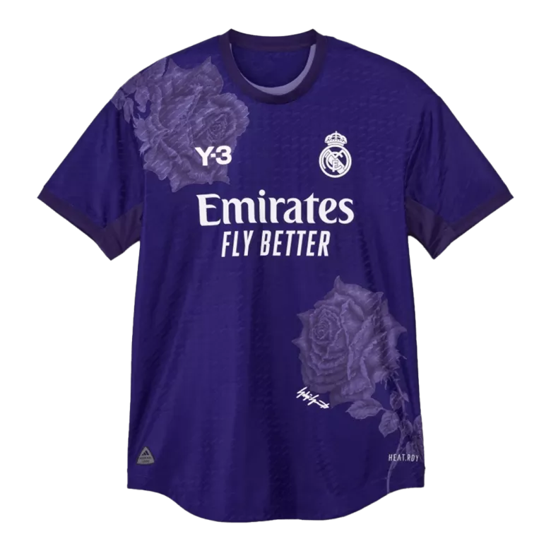 Camiseta Auténtica BELLINGHAM #5 Real Madrid 2023/24 Y-3 Cuarta Equipación Hombre - Versión Jugador - camisetasfutbol
