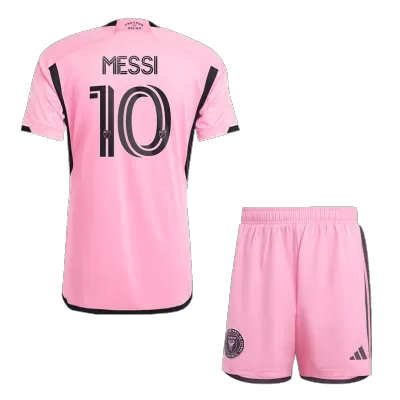 Calidad Premium Conjunto MESSI #10 Inter Miami CF 2024/25 Primera Equipación Local Hombre (Camiseta + Pantalón Corto) - camisetasfutbol