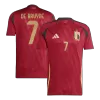 Camiseta DE BRUYNE #7 Bélgica Euro 2024 Primera Equipación Local Hombre - Versión Hincha - camisetasfutbol