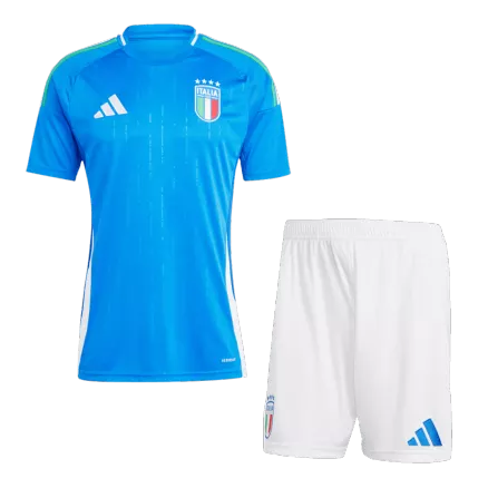 Conjunto Italia Euro 2024 Primera Equipación Local Hombre (Camiseta + Pantalón Corto) - camisetasfutbol