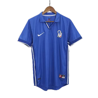 Camiseta Retro 1998 Italia Primera Equipación Copa del Mundo Local Hombre - Versión Hincha - camisetasfutbol