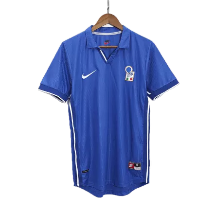 Camiseta Retro 1998 Italia Primera Equipación Copa del Mundo Local Hombre - Versión Hincha - camisetasfutbol