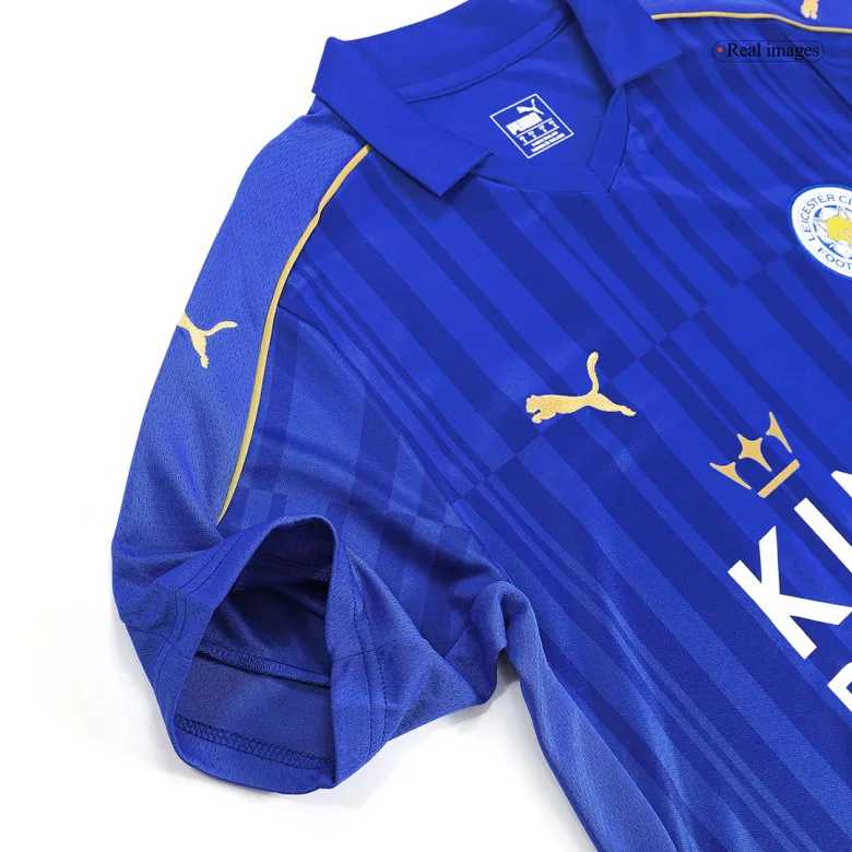 Camiseta Retro 2016/17 Leicester City Primera Equipación Local Hombre - Versión Hincha - camisetasfutbol