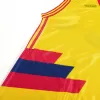 Camiseta Retro 1990 Colombia Primera Equipación Local Hombre - Versión Hincha - camisetasfutbol