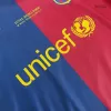 UCL Camiseta Retro 2008/09 XAVI #6 Barcelona Primera Equipación Local Hombre - Versión Hincha - camisetasfutbol