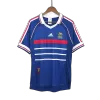 Camiseta Retro 1998 Francia Primera Equipación Local Hombre - Versión Hincha - camisetasfutbol