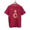 Camiseta Retro 2005/06 BERGKAMP #10 Arsenal Primera Equipación Local Hombre - Versión Hincha - camisetasfutbol