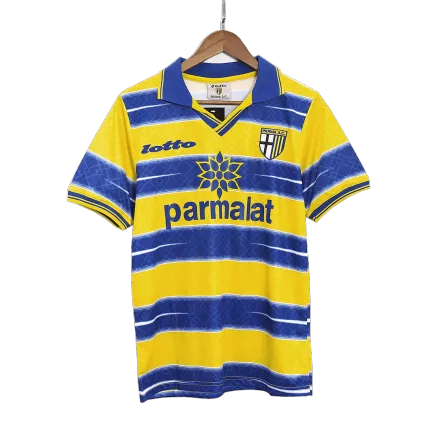 Camiseta Retro 1998/99 Parma Calcio 1913 Primera Equipación Local Hombre - Versión Hincha - camisetasfutbol