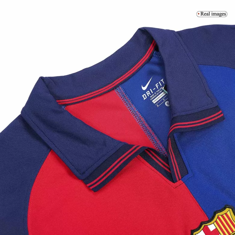 Camiseta Retro 1999/00 Barcelona Primera Equipación Local Hombre - Versión Hincha - camisetasfutbol