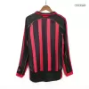 Camiseta Retro 2006/07 AC Milan Primera Equipación Manga Larga Local Hombre - Versión Hincha - camisetasfutbol