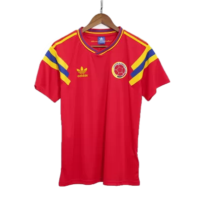 Camiseta de Futbol Retro Colombia 1990 de Visitante CamisetasFutbol.mx