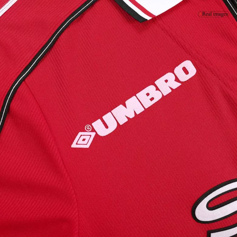 Camiseta Retro 98/00 Manchester United Primera Equipación Local Hombre - Versión Hincha - camisetasfutbol