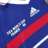 Camiseta Retro 1998 Francia Primera Equipación Copa del Mundo Local Hombre - Versión Hincha - camisetasfutbol