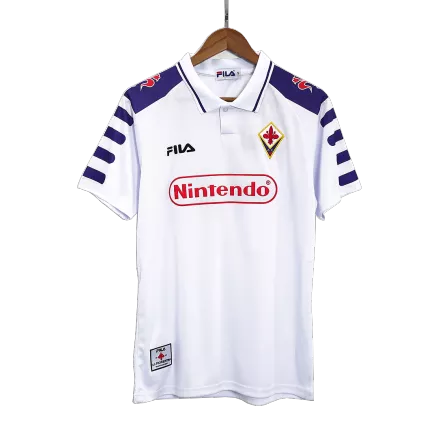 Camiseta Retro 1998/99 Fiorentina Segunda Equipación Visitante Hombre - Versión Hincha - camisetasfutbol