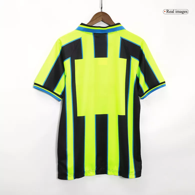 Camiseta Retro 1998/99 Manchester City Segunda Equipación Visitante Hombre - Versión Hincha - camisetasfutbol