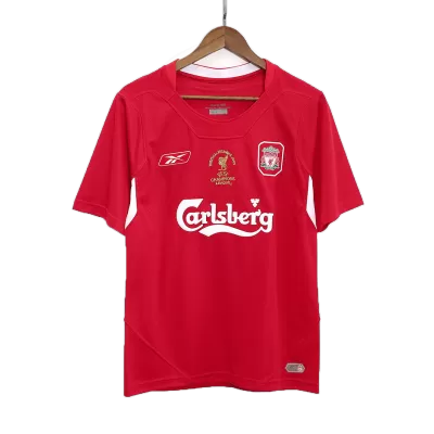 UCL Camiseta Retro 2005 Liverpool Hombre - Versión Hincha - camisetasfutbol