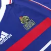 Camiseta Retro 1998 Francia Primera Equipación Copa del Mundo Local Hombre - Versión Hincha - camisetasfutbol