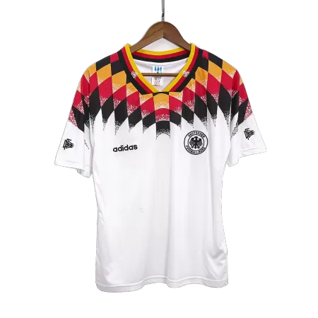 Camiseta Retro 1994 Alemania Primera Equipación Local Hombre - Versión Hincha - camisetasfutbol