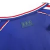 Camiseta Retro 1998 Francia Primera Equipación Copa del Mundo Local Hombre - Versión Hincha - camisetasfutbol