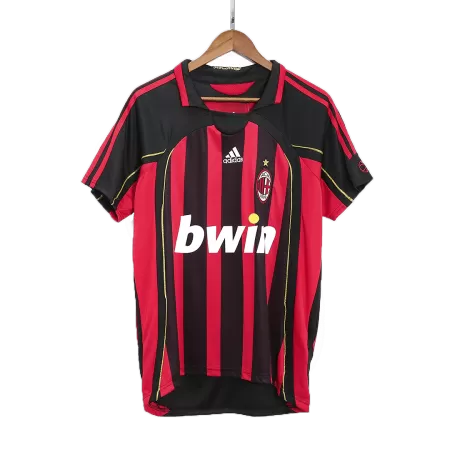 Camiseta Retro 2006/07 AC Milan Primera Equipación Local Hombre - Versión Hincha - camisetasfutbol