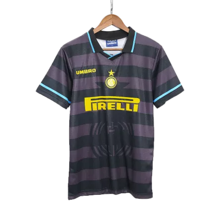 Camiseta Retro 1997/98 Inter de Milán Segunda Equipación Visitante Hombre - Versión Hincha - camisetasfutbol