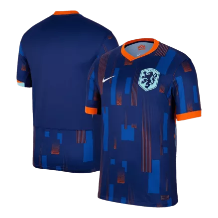 Camiseta Holanda Euro 2024 Segunda Equipación Visitante Hombre - Versión Hincha - camisetasfutbol