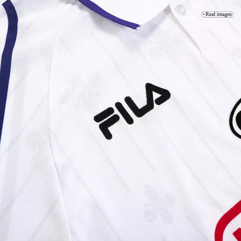 Camiseta Retro 1997/98 Fiorentina Segunda Equipación Visitante Hombre - Versión Hincha - camisetasfutbol