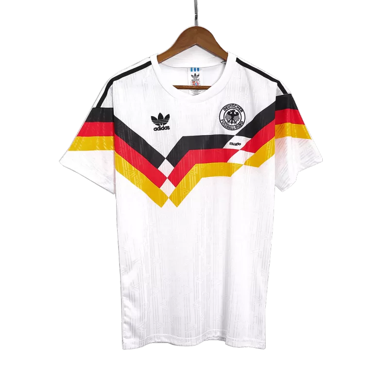 Camiseta Retro 1990 Alemania Primera Equipación Local Hombre - Versión Hincha - camisetasfutbol