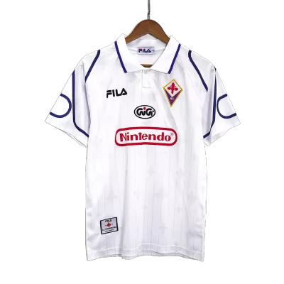 Camiseta Retro 1997/98 Fiorentina Segunda Equipación Visitante Hombre - Versión Hincha - camisetasfutbol