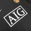 Camiseta Retro 2007/08 RONALDO #7 Manchester United Segunda Equipación Visitante Manga Larga Hombre - Versión Hincha - camisetasfutbol