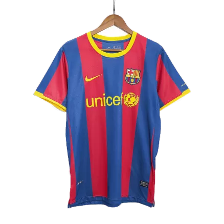 Camiseta Retro 2010/11 Barcelona Primera Equipación Local Hombre - Versión Hincha - camisetasfutbol