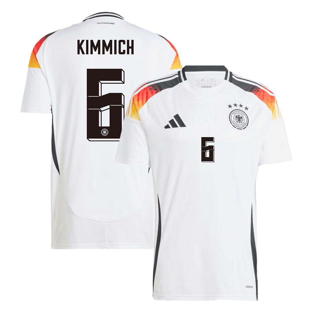 Calidad Premium Camiseta KIMMICH #6 Alemania Euro Primera Equipación Local Hombre - Versión Hincha - camisetasfutbol