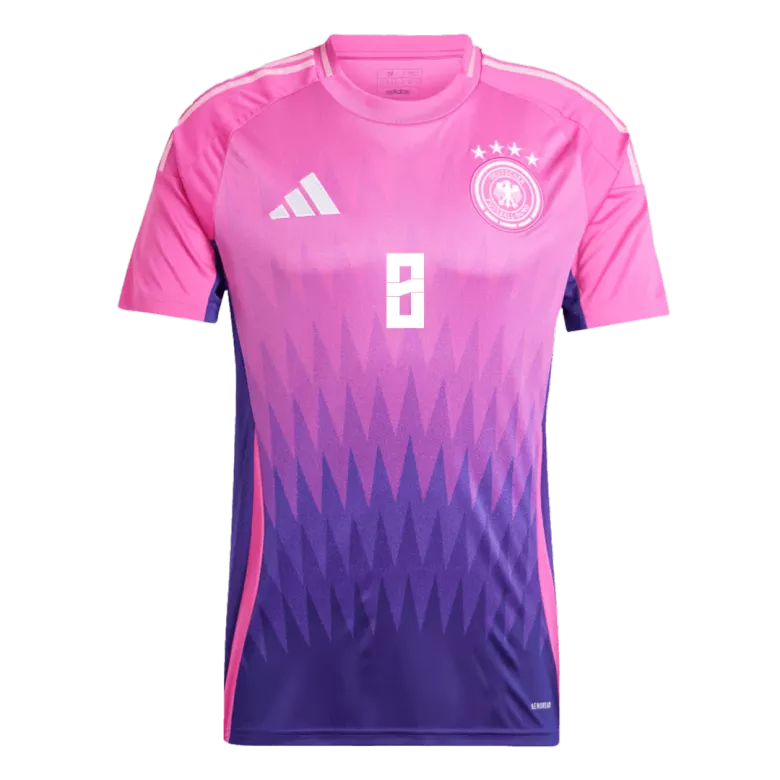 Camiseta KROOS #8 Alemania Euro 2024 Segunda Equipación Visitante Hombre - Versión Hincha - camisetasfutbol