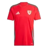 Camiseta Gales Euro 2024 Primera Equipación Local Hombre - Versión Hincha - camisetasfutbol