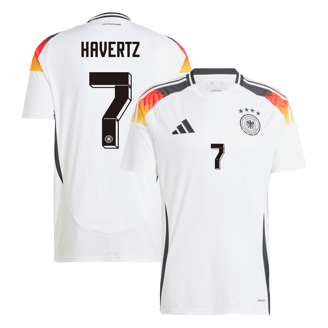 Calidad Premium Camiseta HAVERTZ #7 Alemania Euro Primera Equipación Local Hombre - Versión Hincha - camisetasfutbol