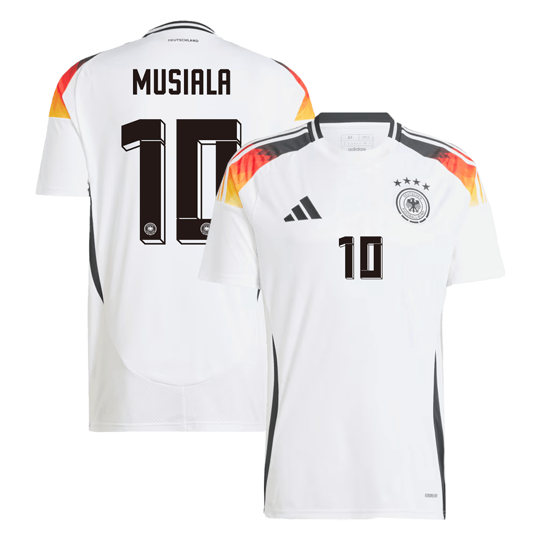 Calidad Premium Camiseta MUSIALA #10 Alemania Euro Primera Equipación Local Hombre - Versión Hincha - camisetasfutbol