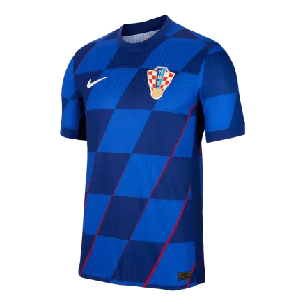Camiseta Auténtica Croacia Euro 2024 Segunda Equipación Visitante Hombre - Versión Jugador - camisetasfutbol