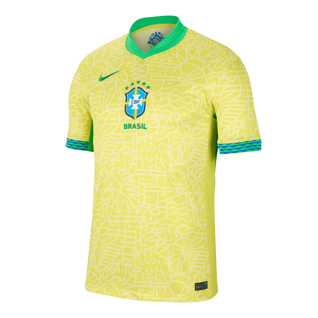 Calidad Premium Camiseta Brazil Copa América 2024 Primera Equipación