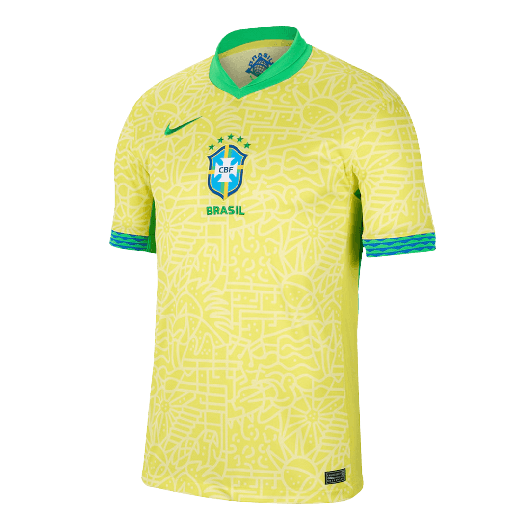 Calidad Premium Camiseta Brazil Copa América Primera Equipación Local Hombre - Versión Hincha - camisetasfutbol