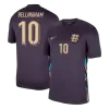 Calidad Premium Camiseta BELLINGHAM #10 Inglaterra Euro 2024 Segunda Equipación Visitante Hombre - Versión Hincha - camisetasfutbol