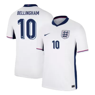 Calidad Premium Camiseta BELLINGHAM #10 Inglaterra Euro 2024 Primera Equipación Local Hombre - Versión Hincha - camisetasfutbol