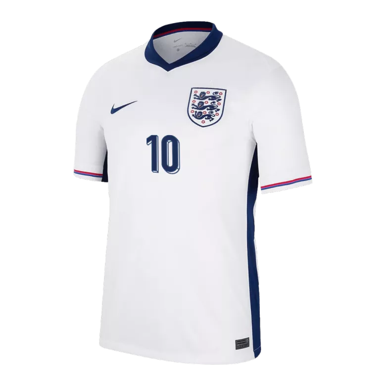 Camiseta BELLINGHAM #10 Inglaterra Euro 2024 Primera Equipación Local Hombre - Versión Hincha - camisetasfutbol