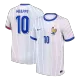 Calidad Premium Camiseta MBAPPE #10 Francia Euro 2024 Segunda Equipación Visitante Hombre - Versión Hincha - camisetasfutbol