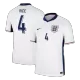 Calidad Premium Camiseta RICE #4 Inglaterra Euro 2024 Primera Equipación Local Hombre - Versión Hincha - camisetasfutbol
