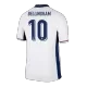 Calidad Premium Camiseta BELLINGHAM #10 Inglaterra Euro 2024 Primera Equipación Local Hombre - Versión Hincha - camisetasfutbol