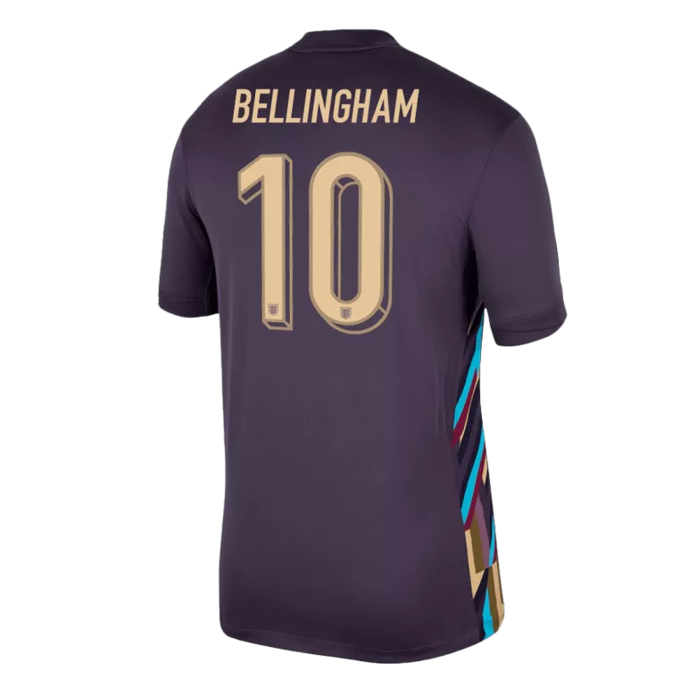 Calidad Premium Camiseta BELLINGHAM #10 Inglaterra Euro 2024 Segunda Equipación Visitante Hombre - Versión Hincha - camisetasfutbol