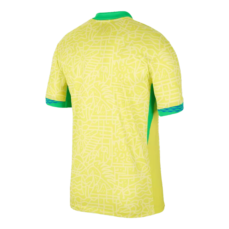 Camiseta Brazil Copa América 2024 Primera Equipación Local Hombre Plus Size (4XL-5XL) - Versión Hincha - camisetasfutbol